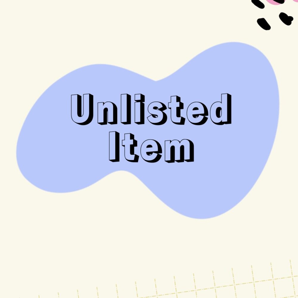 unlisted item